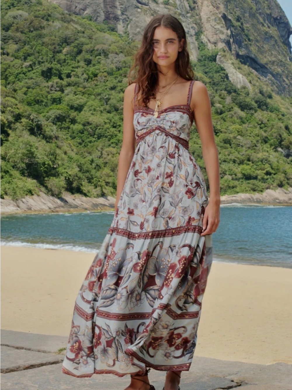 FARM Rio Majestic Garden Maxi Dress